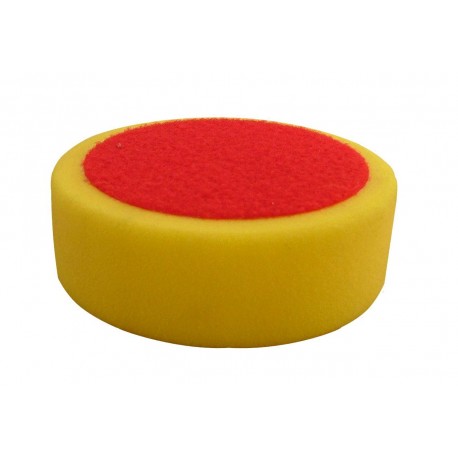 Polishing disc with velcro, yellow